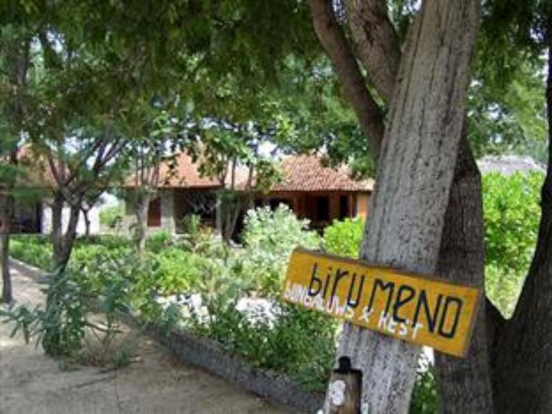 Biru Meno Beach Bungalows Gili Meno Buitenkant foto