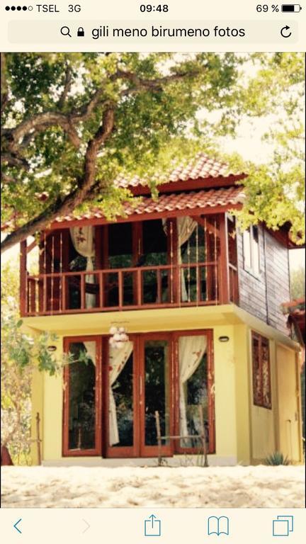 Biru Meno Beach Bungalows Gili Meno Buitenkant foto