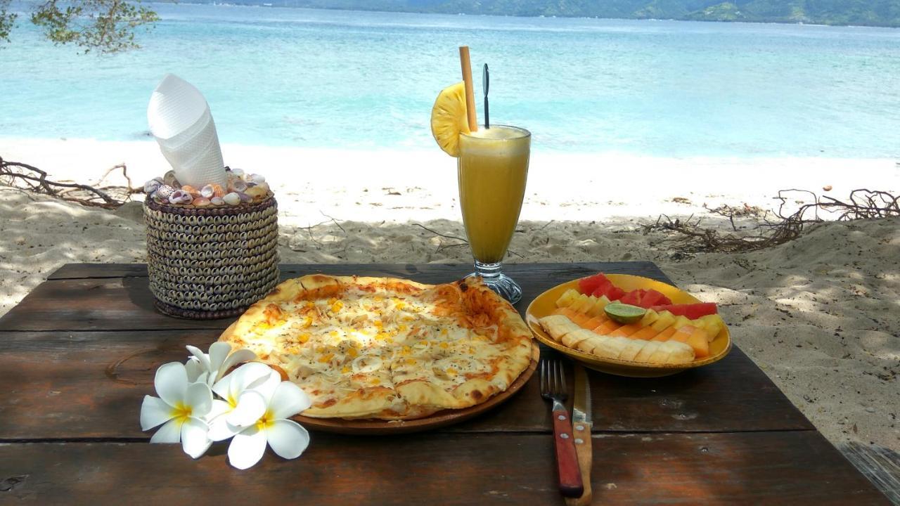 Biru Meno Beach Bungalows Gili Meno Buitenkant foto